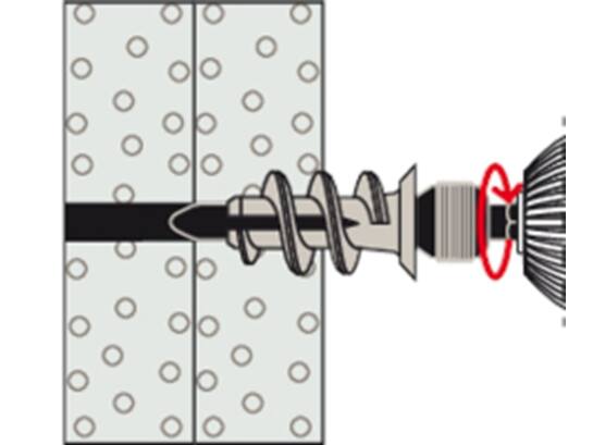 Fischer Gipsplaatplug GK 100st