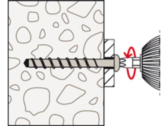 Fischer Betonschroef bolkop FBS II 6X40MM/T30 100st