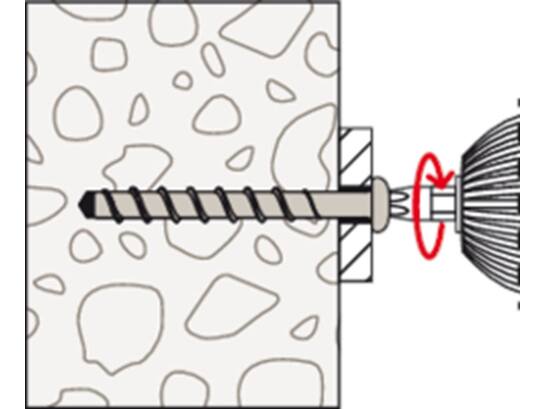 Fischer Betonschroef bolkop FBS II 6X40MM/T30 100st