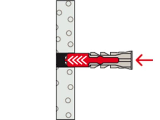 Fischer Plug nylon DUOPOWER 8X40 100 stuks
