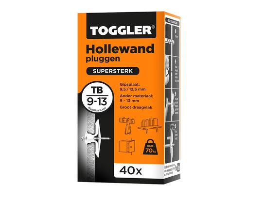 TOGGLER Hollewandplug TB-40X 9-13 MM