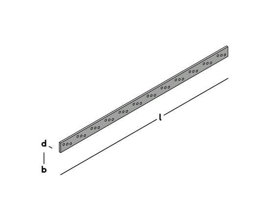 GB Ankerstrip verzinkt 600X30X5