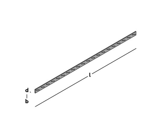 GB Ankerstrip verzinkt 1000X30X5