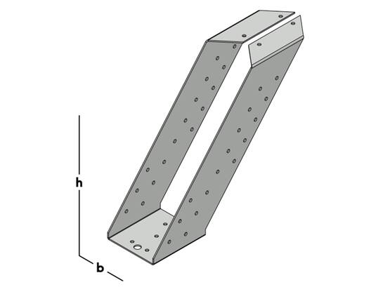 GB Gordinglas verzinkt 63X175