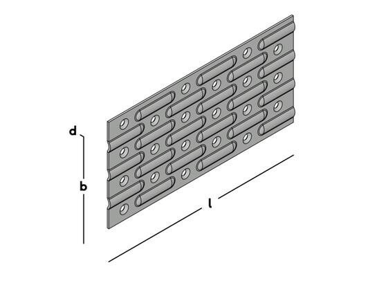 GB Spijkerplaat verzinkt 75X150 MM