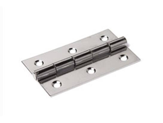 DX Smalscharnier rechte hoeken vaste pen rvs 60X35 MM