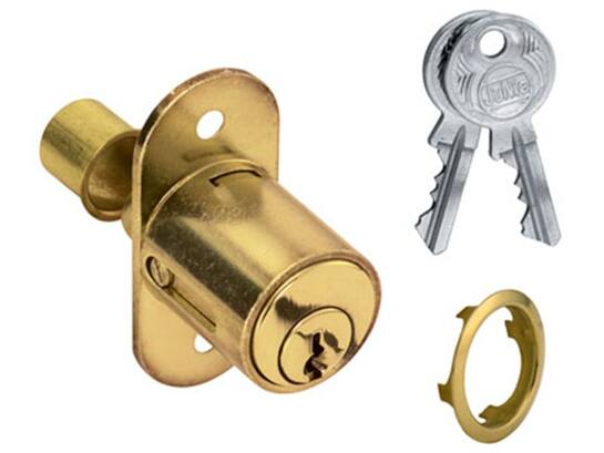 JUNIE Schuifdeurslot nikkel 2960 23.5MM
