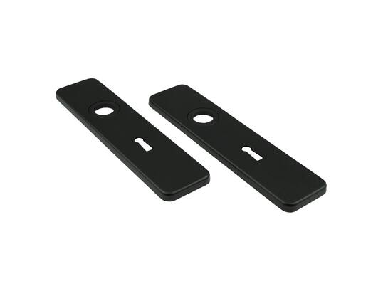 Oxloc Klikschild sleutel recht zwart 185X44 mm/S