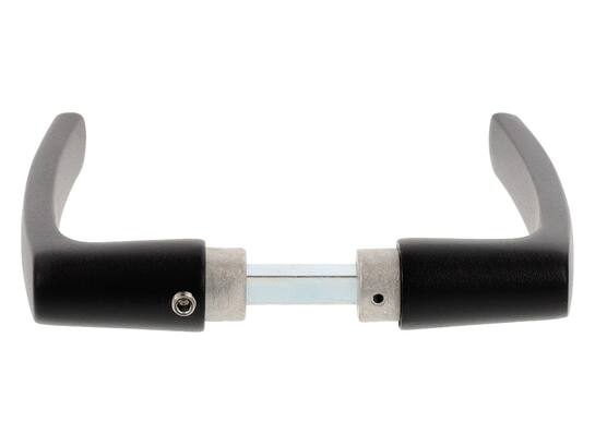 Oxloc Deurkruk blokmodel Zwart 38-42 mm