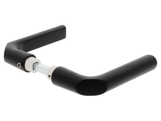 Oxloc Deurkruk Duimmodel zwart 38-42 mm