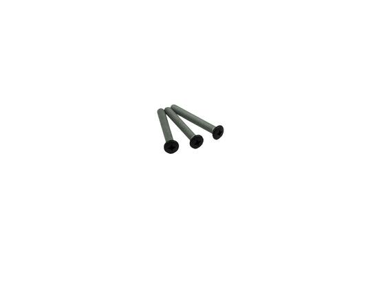 Oxloc Schroeven voor veiligheidsbeslag rvs zwart M6X60 mm