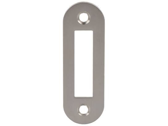 Oxloc sluitplaat kast rond RVS 1256