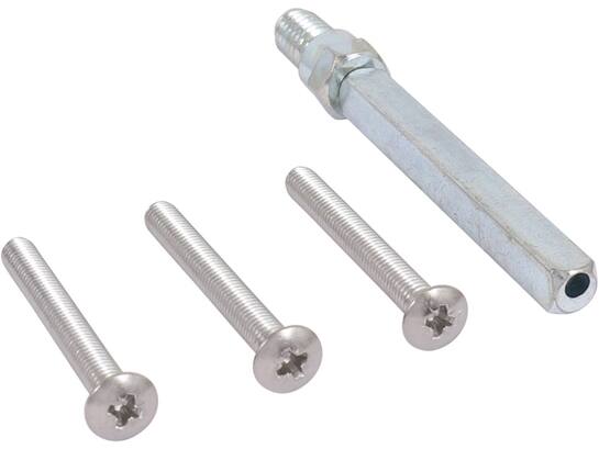 Oxloc Wisselquickstift met bouten RVS 8X100+M6X5