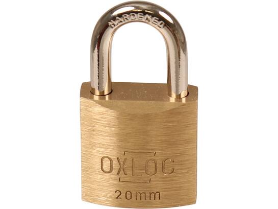 Oxloc Hangslot messing 20 MM