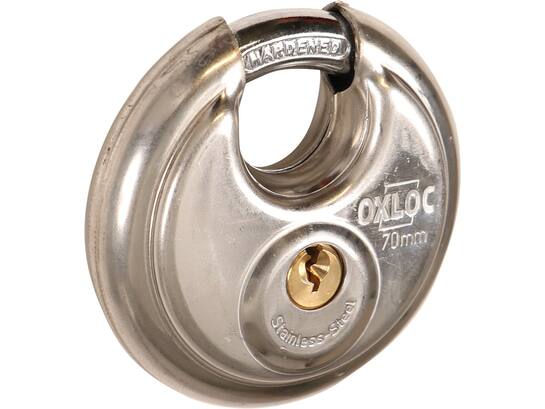 Oxloc Discusslot RVS 70 MM