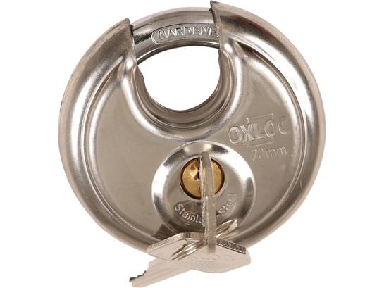 Oxloc Discusslot RVS 70 MM