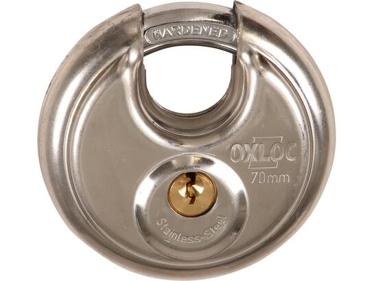 Oxloc Discusslot RVS 70 MM