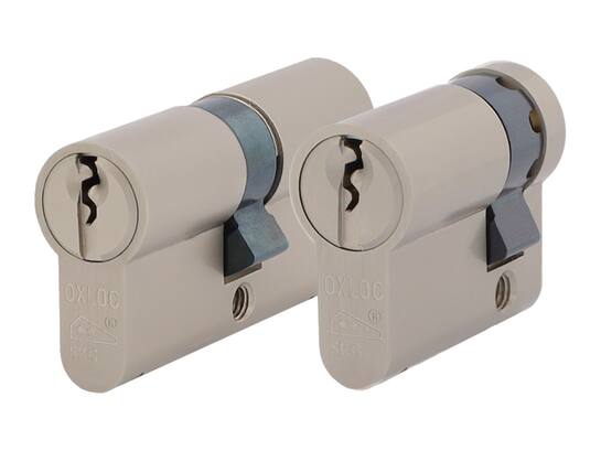 Oxloc Profielcilinder dubbel/enkel SKG** 3 DUBBEL/1 ENKEL 30-30/00-3