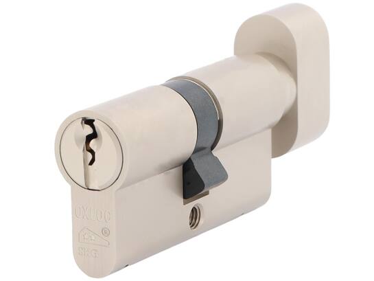 Oxloc Profielcilinder dubbel knop SKG** O5 service C35-K45