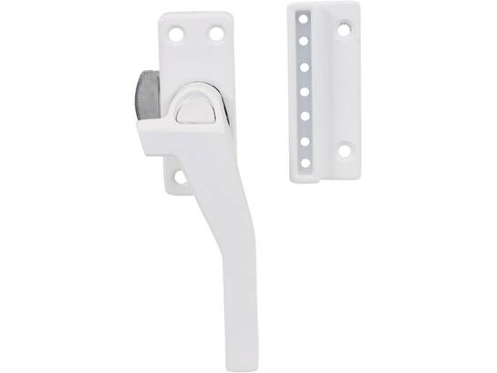 Oxloc Raamsluiting met drukknop wit Premium-line rechts
