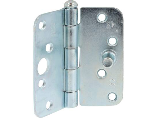 Oxloc VH scharnier rond topcoat 89X89 MM