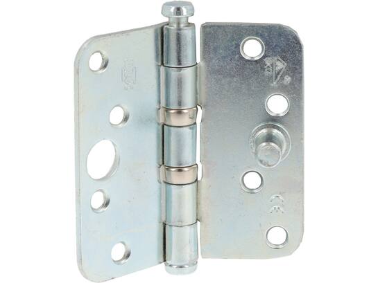 Oxloc VH kogelscharnier rond topcoat 89X89 MM