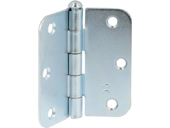 Oxloc Scharnier rond topcoat 89X89/3 MM