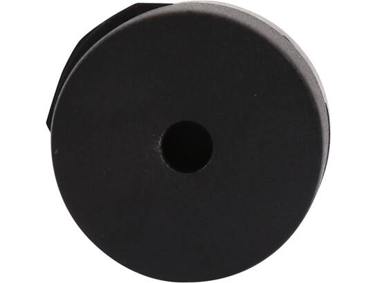 Oxloc Deurstopper rvs zwart wandmontage 30X27 MM