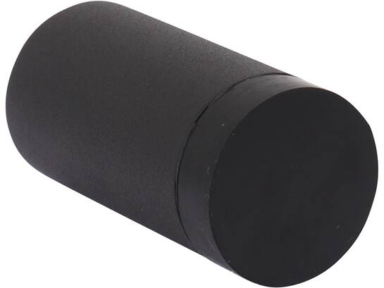 Oxloc Deurstopper rvs zwart wandmontage 30X27 MM
