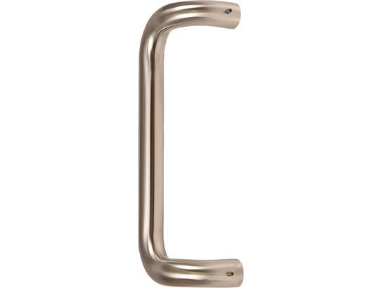 Oxloc Deurgreep RVS gatdeel gebogen 32X332 mm