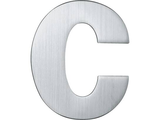 OXLOC Huisletter RVS LETTER C 93 MM