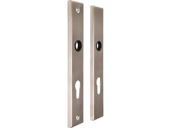 Oxloc Langschild rechthoek rvs mat PC72(vervallen)