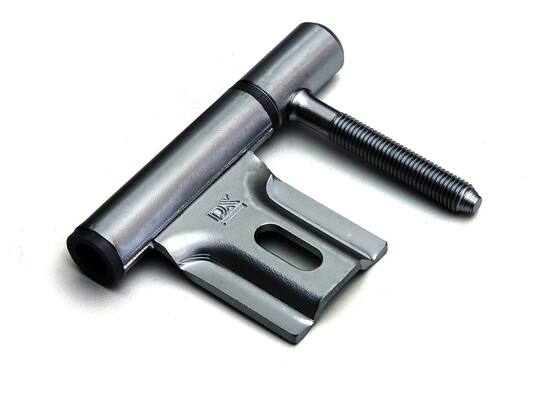 DX Inboorpaumelle staal satijn verchroomd hpl148150mp-6 14 MM