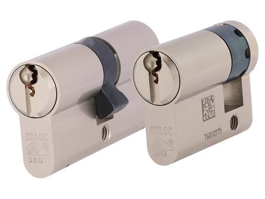 Oxloc Profielcilinder dubbel SKG*** O7 2X30-30+1X10-30