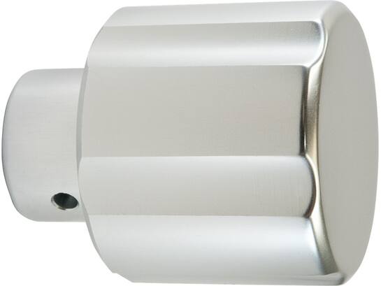 Oxloc Knop rond messing 30 MM