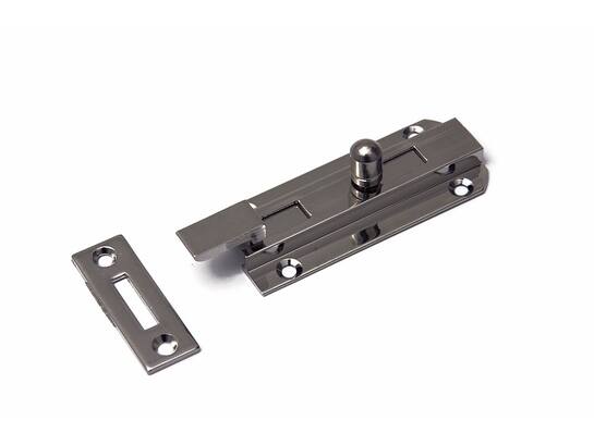 DX Profielschuif met bocht nikkel psb 660b 25X60 MM
