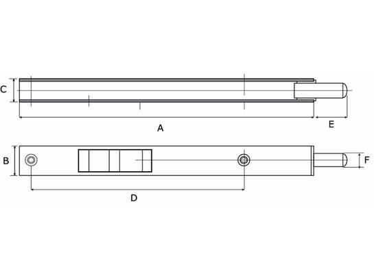 DX Kantschuif RVS ksb-25015rss 250X15 MM