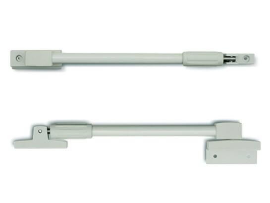 DX Raamuitzetter telescopisch wit-wit ruzt150we