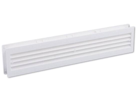 Nedco Deurventilatierooster kunststof wit 455X90 MM