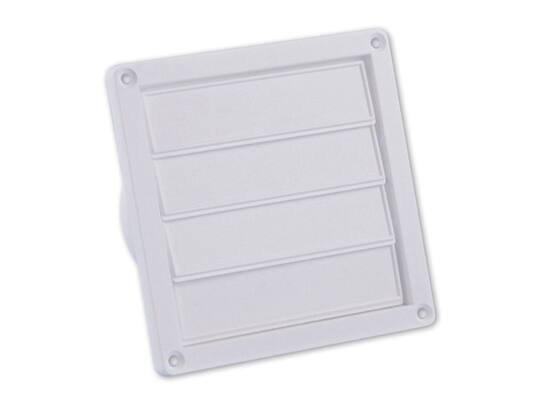Nedco lamellenrooster wit 165X165 MM