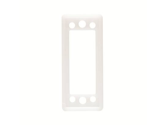Axa Onderlegplaat tbv raamsluiting wit 6 MM