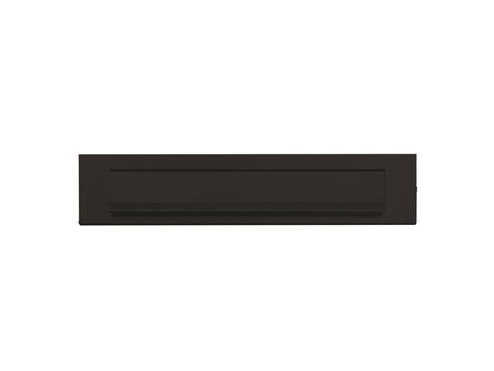 Axa Briefplaat zwart geslepen 325X61MM