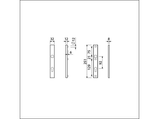 Ami VH langschild smal F1 PC 92