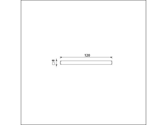 Ami Stift vierkant 8X120 MM