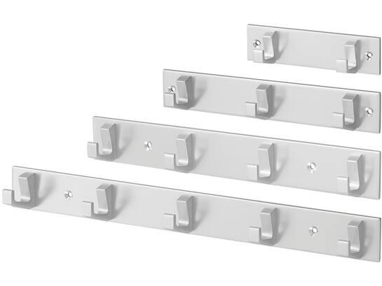 HERMETA Handdoekrek 3 haaks F1