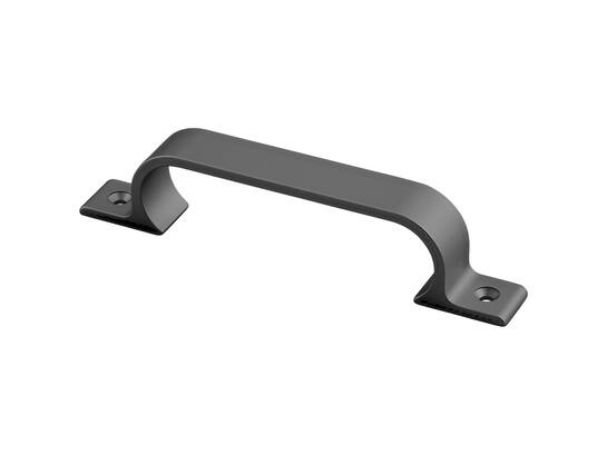 HERMETA Handgreep rond model zwart 128 MM