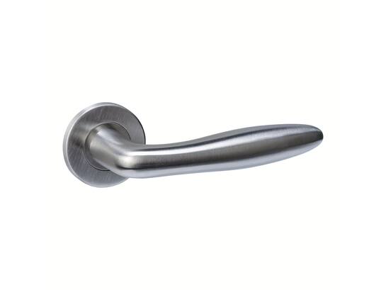 Intersteel Deurkruk op rozet verdekt RVS Q03 52X6MM