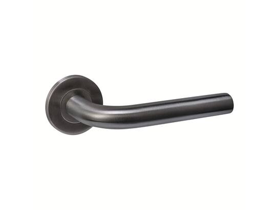 Intersteel Deurkruk op rozet verdekt antraciet Q02 52X6MM