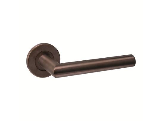 Intersteel Deurkruk op rozet verdekt brons Q01 52X6MM