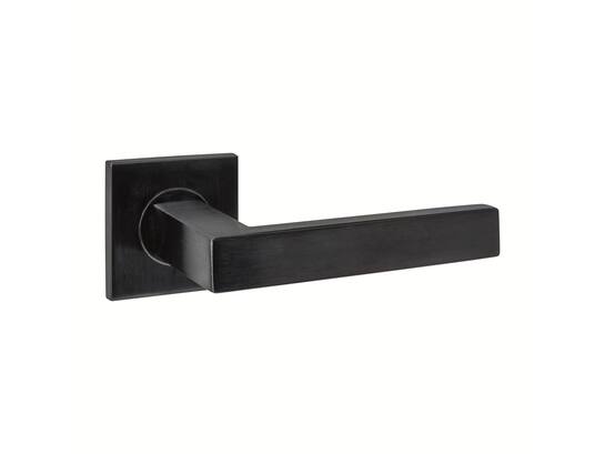 Intersteel Deurkruk op rozet verdekt zwart Q05 53X53X6MM